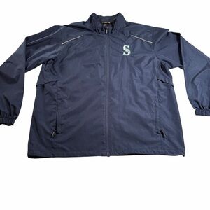 Seattle Mariners | Windbreaker Jacket | Navy| Men's Large